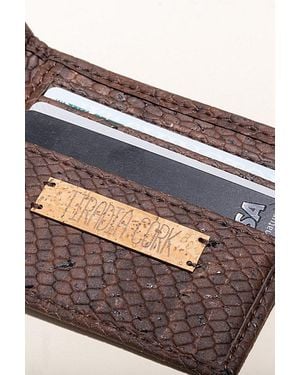 Tiradia Cork Tiradia Fellowship Wallet - Blue