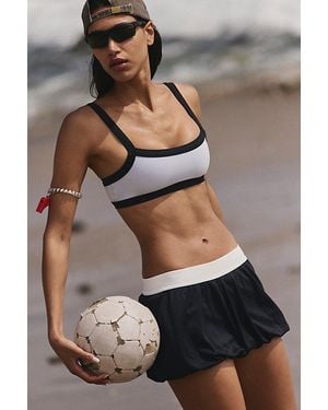 Fp Movement Never Better Colorblock Mini Bra - Black