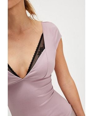 Intimately By Free People Duo Corset Cami Top - Purple
