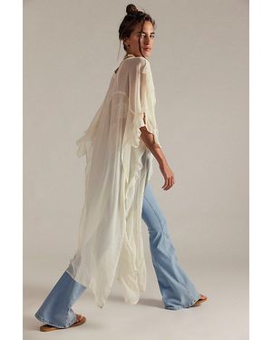 Free People Winter Valley Kimono - Blue