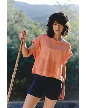 Fp Movement My Time Lace Tee - Multicolor