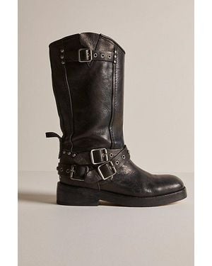 Free People X We The Free Janey Engineer Boot - Black