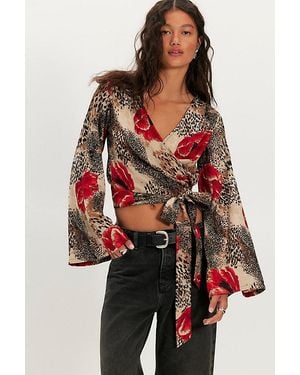 Free People Roxie Wrap Top - Red