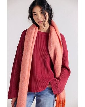 Free People Dawson Pocket Thermal - Red
