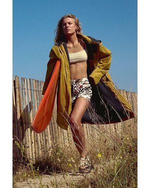 Fp Movement Outbound Waterproof Fleece-Lined Long Parka - Multicolor