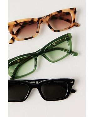 Machete The Ruby Rectangle Sunglasses - Green