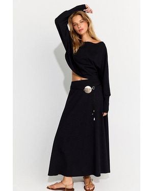 free-est Cilla Skirt Set By - Black