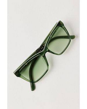 Machete The Sally Square Sunglasses - Green