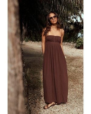 free-est Sasha Maxi Dress By - Brown