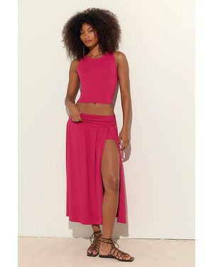 free-est Arabella Skirt Set By - Pink