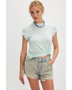 Free People Nova Tee - Blue