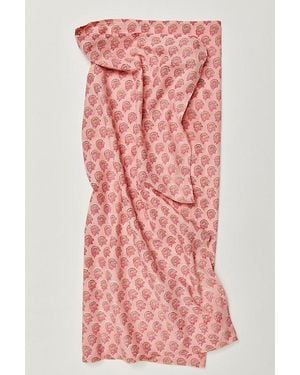 Free People Sunshine Tienda Coral Reef Scarf - Pink