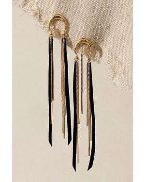 Free People Riley Dangle Earrings - Natural
