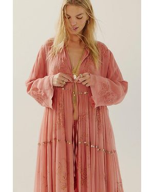 Nigel Preston Crete Coat Top - Red