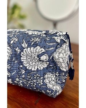 Be Deva Anja Cosmetic Bag - Blue