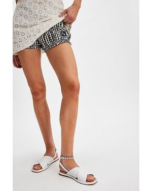 BUENO Elmwood Slingback Sandals By - White