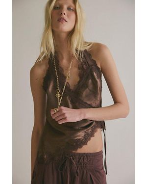 Intimately By Free People Knot Your Type Wrap Cami By - Brown