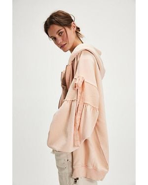 Free People Bow Girl Sweatshirt - Natural