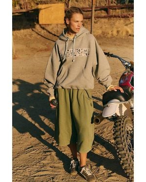Fp Movement Final Call Bandana Logo Hoodie - Green
