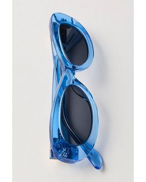 INDY Soho Round Sunglasses - Blue