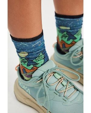 Smartwool Trail Run Socks - Blue