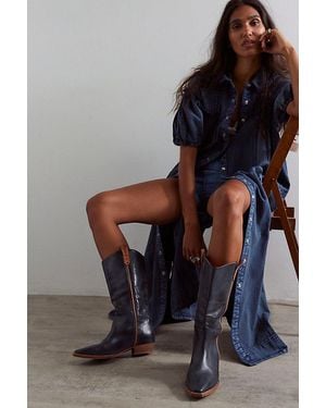 Free People Montage Tall Boots - Grey