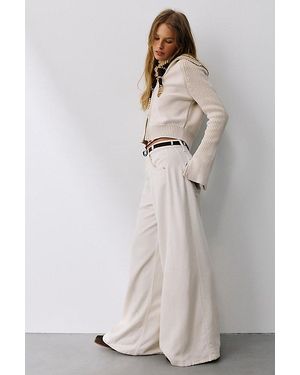 Free People Haven Twisted Wide-Leg Jeans - Multicolour