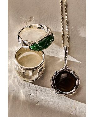 Pamela Love Braided Drop Pendant Necklace - Natural