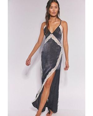 Free People Some Kind Of Love Maxi Slip - Blue