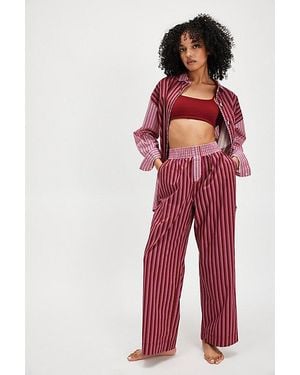 Intimately By Free People Milk + Cookies Trousers - Red