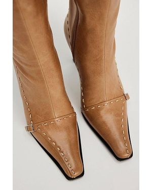 Jeffrey Campbell Best Of Luck Heel Boots By - Brown