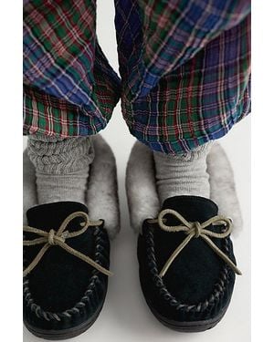 L.L. Bean L. L.Bean Wicked Good Moccasins - Blue