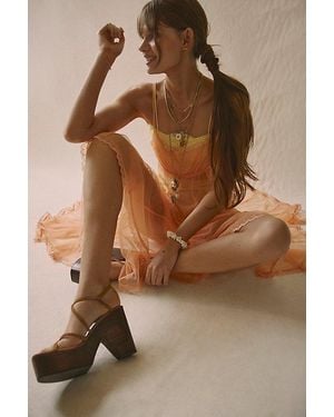 Free People Tango Strappy Clogs - Multicolor