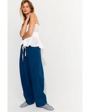 free-est Beach Ease Trousers By - Blue