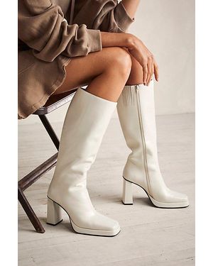 Jeffrey Campbell Taysha Tall Boots - Natural