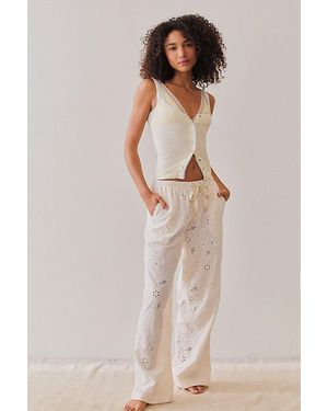 Intimately By Free People Day Drift Trousers By - Natural