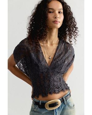 Hansen & Gretel Ruby Lace Top - Black