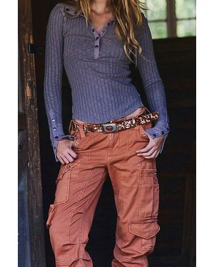 Free People City Rancher Belt - Multicolor
