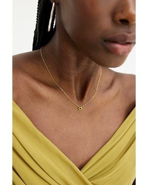 8.6.4 Design 864 Design Stone Flower Necklace - Multicolor