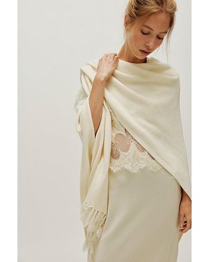 Chan Luu Fringe Shawl - Natural