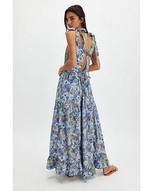 Bali Eternal Sunshine Maxi Dress - Blue