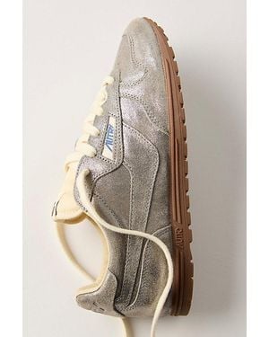 Free People Autry Windspin Low Metallic Shoe - Natural