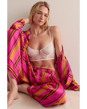 Intimately By Free People Dreamy Days Pyjama Set By - Red