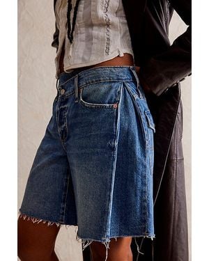 Free People Boomerang Long Shorts - Multicolor