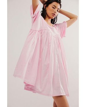 Free People Catalina Mini Dress - Pink