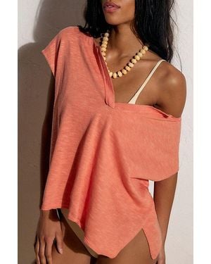 free-est Marina Del Sol Jumper Top By - Orange