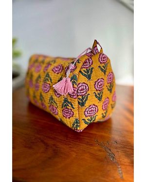 Be Deva Chaval Cosmetic Bag - Brown