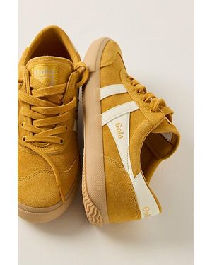Gola Badminton Suede Trainers - Metallic
