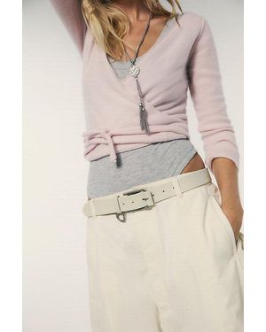 Free People Cashmere Reversible Wrap Sweater - Natural