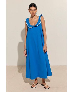 free-est Audra Midi Dress By - Blue